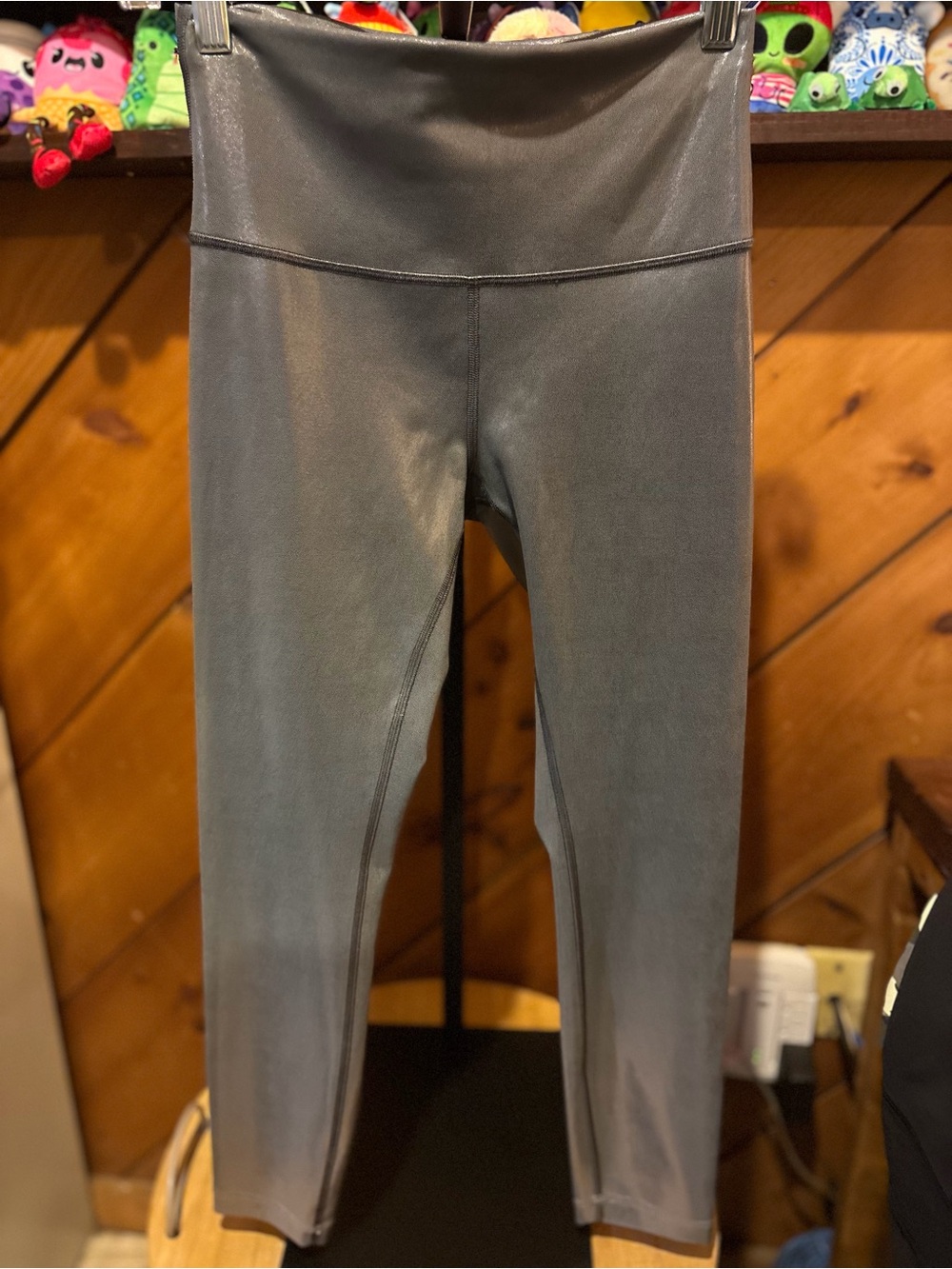 lululemon athletica Women’s Charcoal High-Rise Active Leggings